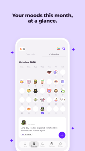 اسکرین شات 3 برنامه Miuu Note: Cute Diary Journal