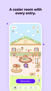 اسکرین شات 5 برنامه Miuu Note: Cute Diary Journal