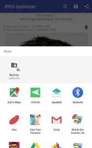 اسکرین شات 4 برنامه JPEG Optimizer