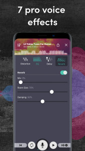 اسکرین شات 4 برنامه Rap Maker - Recording Studio