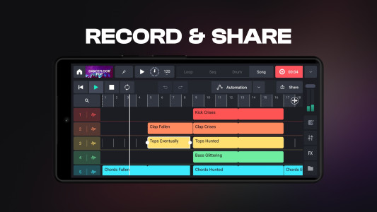 اسکرین شات 6 برنامه Remixlive - Make Music & Beats
