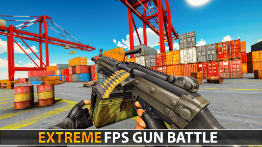 اسکرین شات 2 برنامه Police Fps Shooting Gun Games