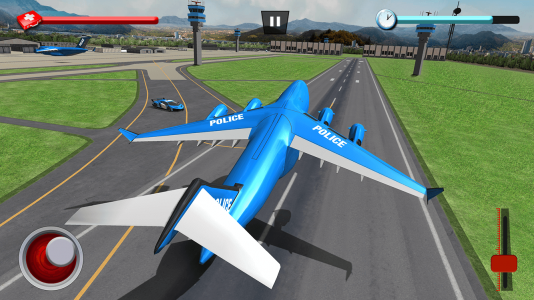 اسکرین شات 6 برنامه Police Robot Car Transporter