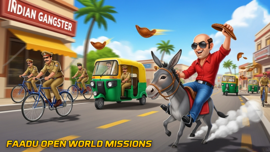 اسکرین شات 3 برنامه Pappu: Desi Gangster 3d