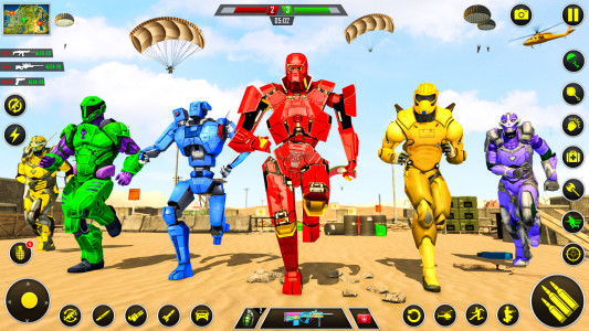 اسکرین شات 5 برنامه Fps Robot Shooting Games 2021