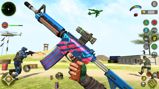 اسکرین شات 5 برنامه FPS Shooting game 3d gun game