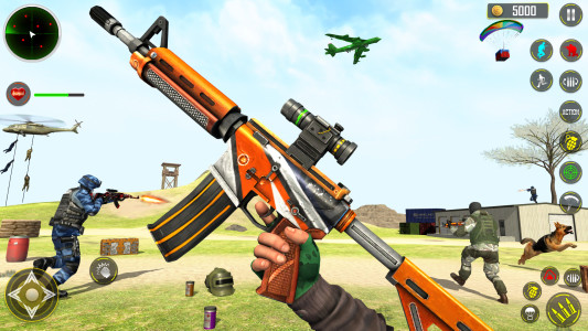 اسکرین شات 6 برنامه FPS Shooting game 3d gun game