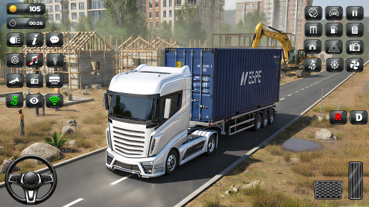 اسکرین شات 1 بازی US Cargo Heavy Truck Driver