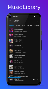 اسکرین شات 2 برنامه Alto Music Player & Podcast