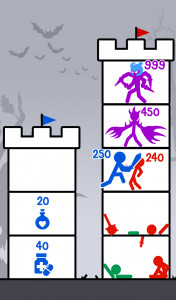 اسکرین شات 6 بازی Stick Shadow Fight: Hero Tower