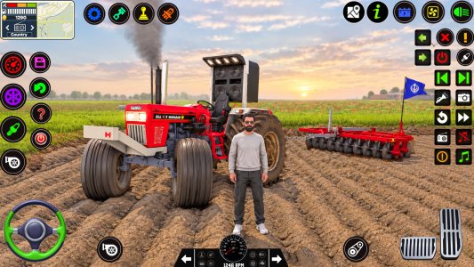 اسکرین شات 3 بازی Indian Tractor Games Simulator