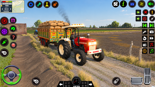 اسکرین شات 6 بازی Indian Tractor Games Simulator