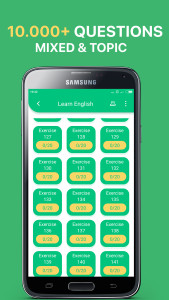 اسکرین شات 4 برنامه English Grammar Exercises