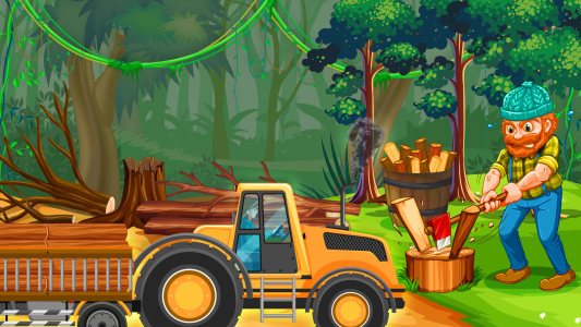 اسکرین شات 1 بازی Furniture Maker Factory Game