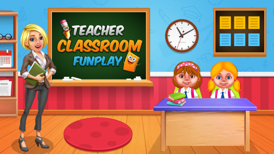 اسکرین شات 5 بازی Teacher Classroom Fun Play