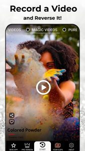 اسکرین شات 7 برنامه Reverse Movie FX - magic video