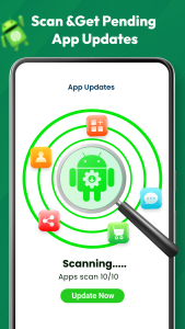 اسکرین شات 1 برنامه Software Update - App Update