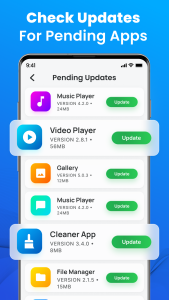 اسکرین شات 2 برنامه Software Update Phone Update