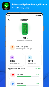 اسکرین شات 6 برنامه Software Update for my phone