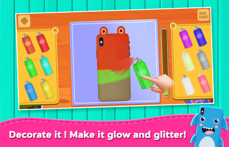 اسکرین شات 2 بازی DIY Mobile Phone Case Makeover