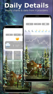 اسکرین شات 5 برنامه Animated 3D Weather