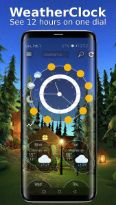 اسکرین شات 3 برنامه Animated 3D Weather
