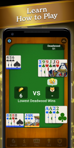 اسکرین شات 2 بازی Gin Rummy Classic
