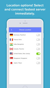اسکرین شات 2 برنامه Jet VPN