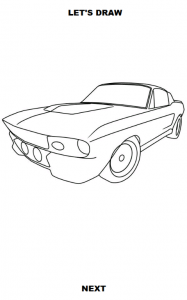 اسکرین شات 4 برنامه Draw Cars: Muscle