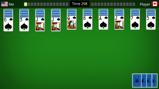 اسکرین شات 3 بازی Spider Solitaire King