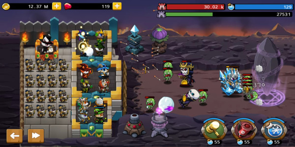اسکرین شات 4 بازی Castle Defense King