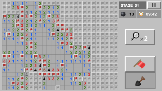 اسکرین شات 2 بازی Minesweeper King