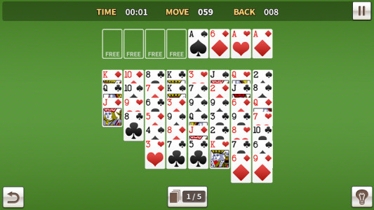 اسکرین شات 2 بازی World Solitaire