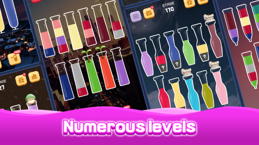 اسکرین شات 1 بازی Water Sort Quest