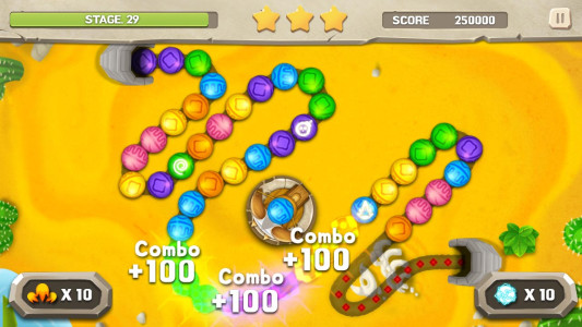 اسکرین شات 3 بازی Marble Mission