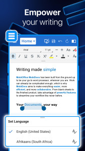 اسکرین شات 3 برنامه MobiOffice: Word, Sheets, PDF