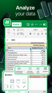اسکرین شات 4 برنامه MobiOffice: Word, Sheets, PDF
