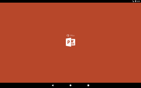 اسکرین شات 1 برنامه ‏‏پاورپوینت PowerPoint تبلت فارسی ‏آموزش
