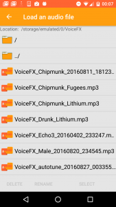 اسکرین شات 7 بازی VoiceFX - Voice Changer with v
