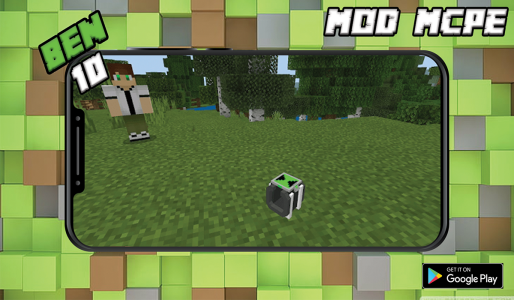 اسکرین شات 3 برنامه Ben Mod 10 Alien for Minecraft