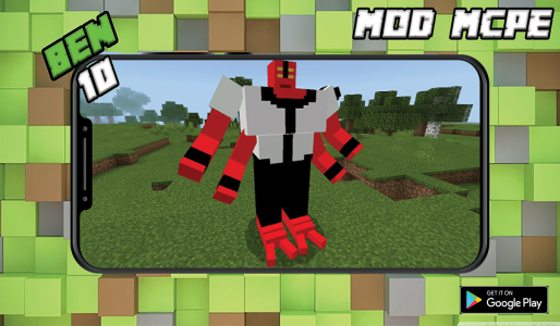 اسکرین شات 2 برنامه Ben Mod 10 Alien for Minecraft