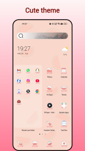 اسکرین شات 5 برنامه Handy Launcher:Onehanded,Smart