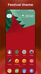 اسکرین شات 2 برنامه X Launcher - Model x launcher