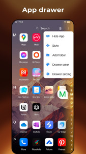 اسکرین شات 6 برنامه X Launcher - Model x launcher