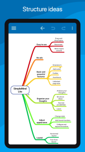 اسکرین شات 3 برنامه SimpleMind Lite - Mind Mapping