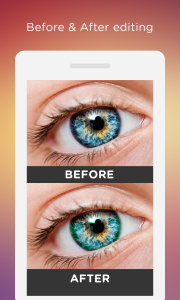 اسکرین شات 6 برنامه Eye Color Changer Photo Editor