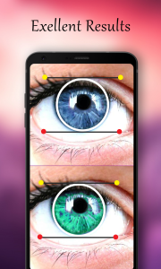 اسکرین شات 5 برنامه Eye Color Changer Photo Editor