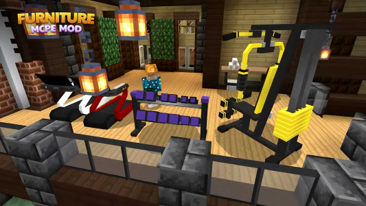 اسکرین شات 3 برنامه Furniture Mod For Minecraft