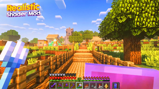 Realistic Shader Mod Minecraft — تصویر 1