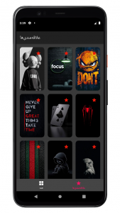 اسکرین شات 8 برنامه ‏تصویر زمینه مشکی | والپیپر